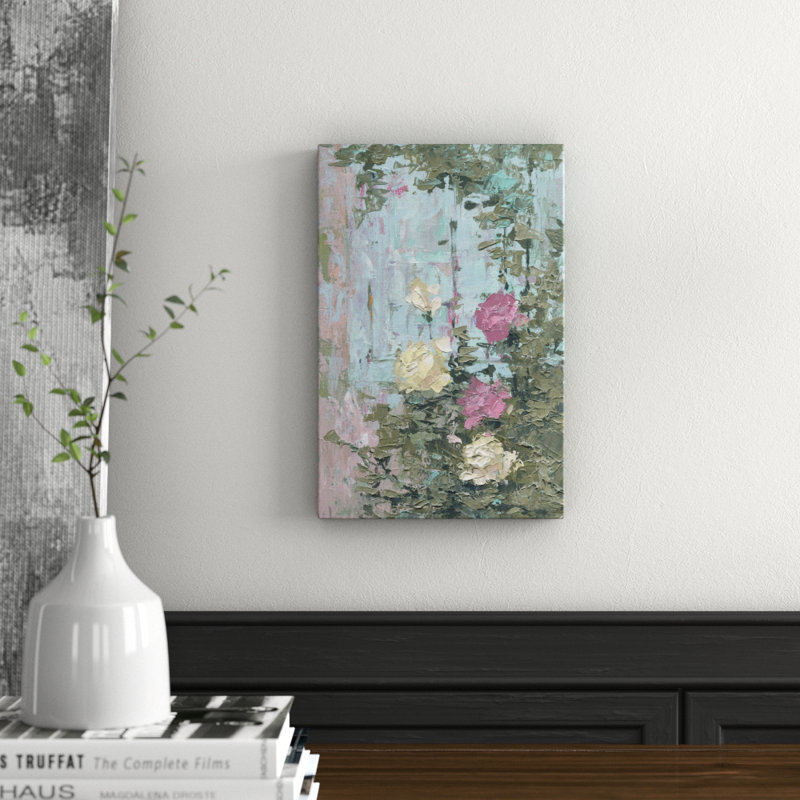 Secret Garden 1 Piece Wrapped Canvas Painting, 38cm H x 25cm W x 3.81cm D