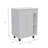 White 2-Shelf Rectangle Freestanding Vanity Cabinet