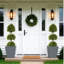 55" Artificial Triple Ball Green Boxwood Topiary In Planter