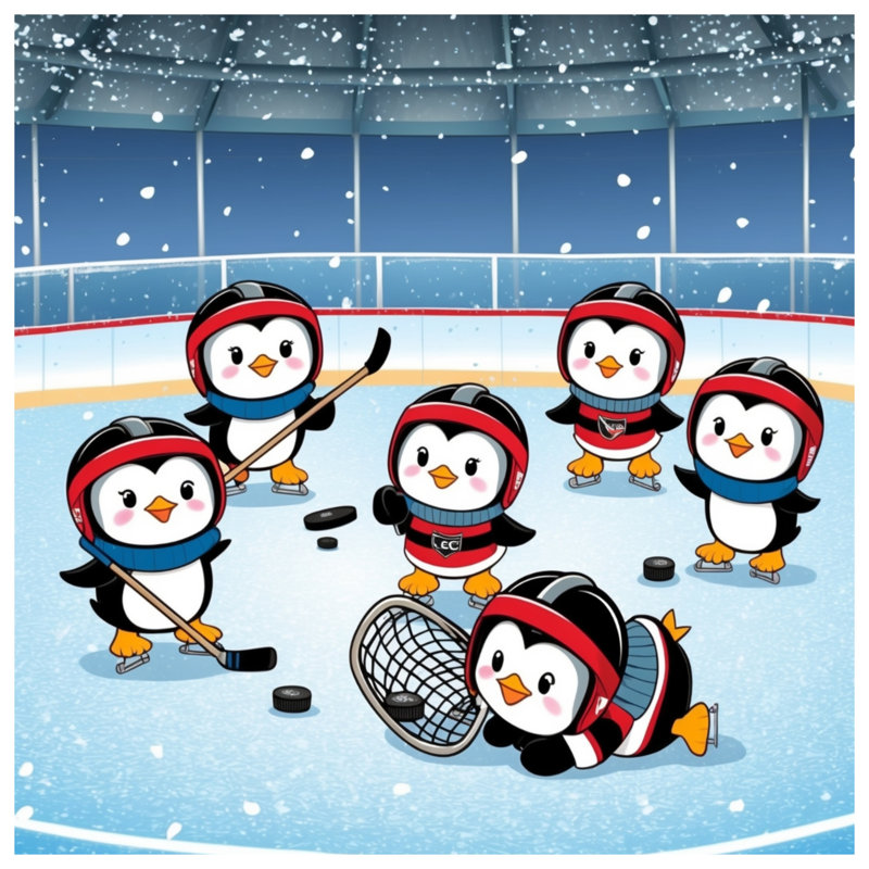 Rideaux de douche Penguins, L 70 po x H 93 po