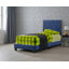Lit simple en velours bleu marine Modena-83537957-83537952
