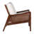 69.85Cm Wide Top Grain Leather Armchair-157259741
