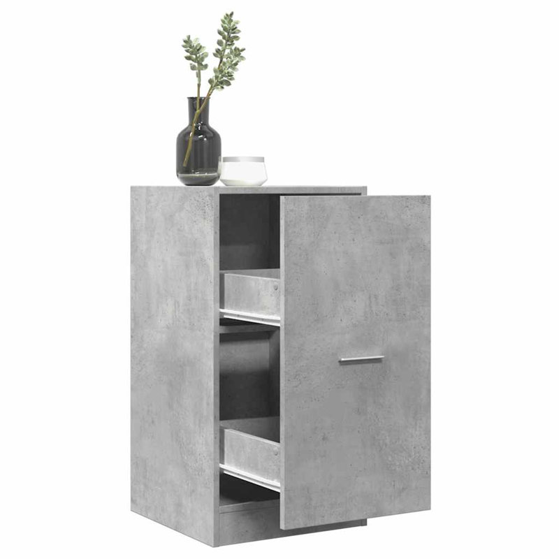 Ruca End Table, Betongrau