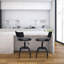Tabouret de bar rotatif à hauteur ajustable Hetrick