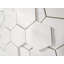 Bianco Dolomite 4 "Hexagon Mat
