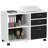 Adonya 35'' Wide 3 -Drawer Mobile File Cabinet-493773397