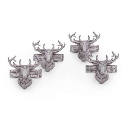 Anneau de serviette elk head Forest