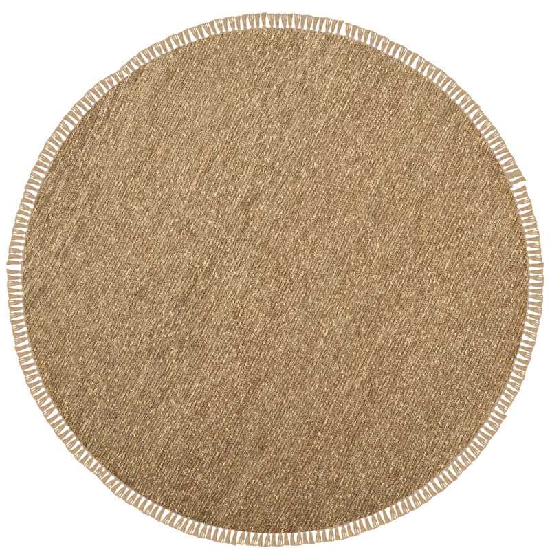 Tapis en coton et fibre de mer Bristol, Rond 6 pi