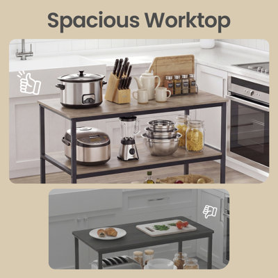 Riggle 47.4'' W Kitchen Island