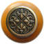 Olde World Mushroom Knob-1267335131