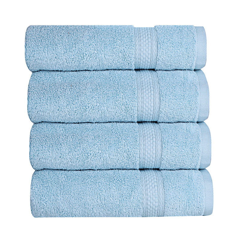 Capavella - A1HC Premium Bath Sheet Set Ultra Soft Quick Dry Super Absorbent Bath Sheet Set, Chambray Blue