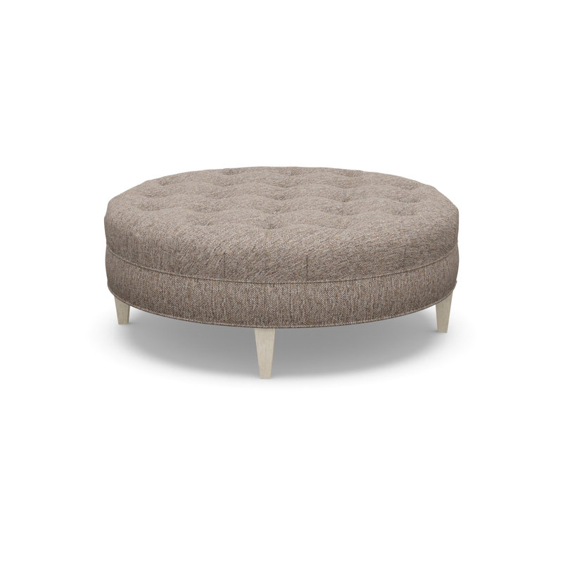 Round Ottoman, 2243-80, Sandstone