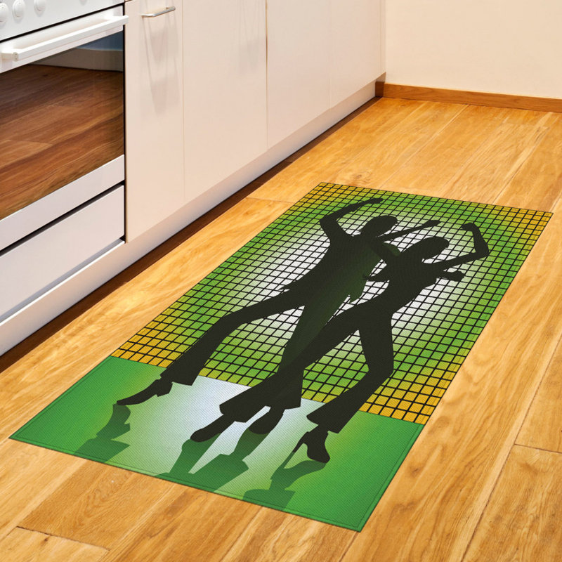 Tapis décoratif à longues fibres en polyester haute densité Party, Rectangle— 4 pi x 5 pi 8 po