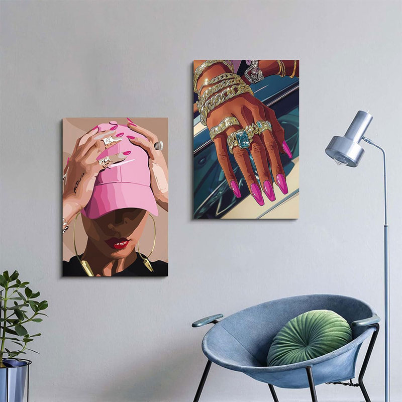 2 Piece Wrapped Canvas Print