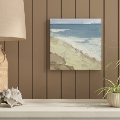 «Oceanside I» par Melissa Wang - Toile tendue