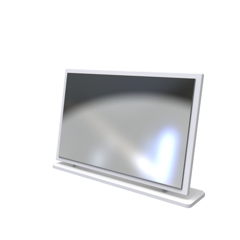 Fully Assembled St. George Rectangular Dresser Mirror