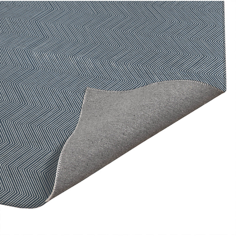 Tapis de bureau léger Chevy, Bleu, L 5 pi x L 3 pi 