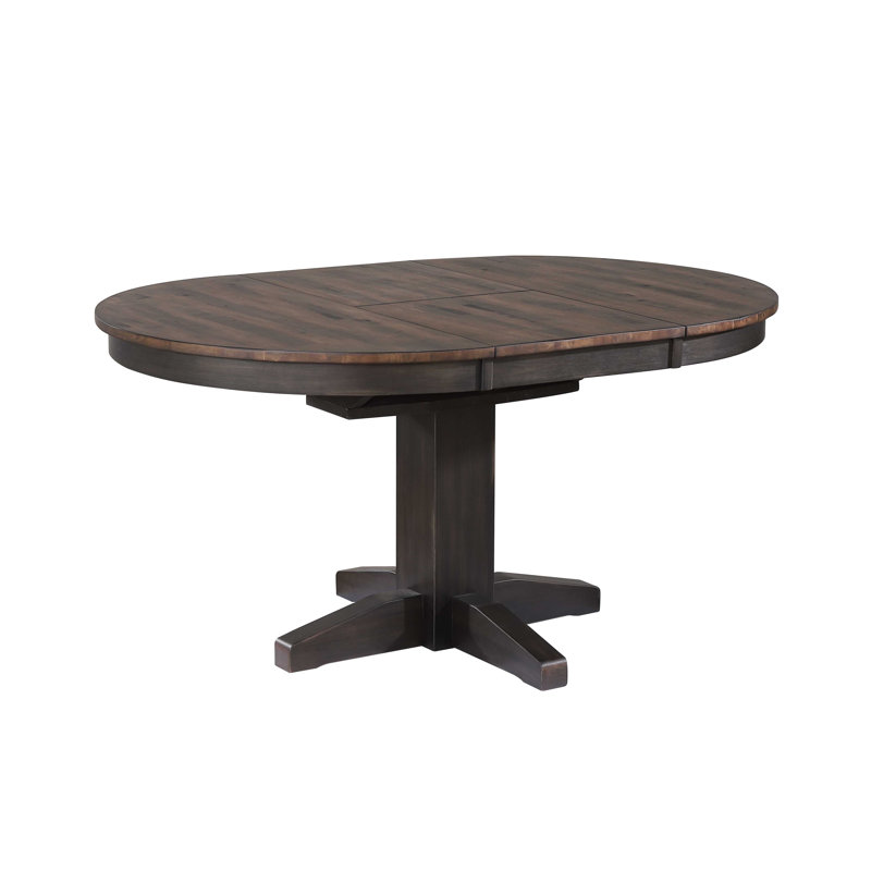 Bartell Extendable Solid Wood Dining Table