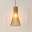 Luminaire suspendu conique 1 lumière Tarver