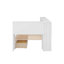 Lit de jour simple avec deux tiroirs, armoires et ports USB-425665806