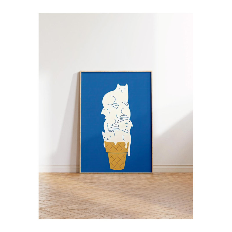Peinture décorative encadrée