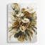 Aquarelle, art mural 79 beige en métal-826927147
