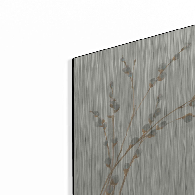 Luxe Pouch Willows II par Chris Paschke, H 16 po x l 12 po