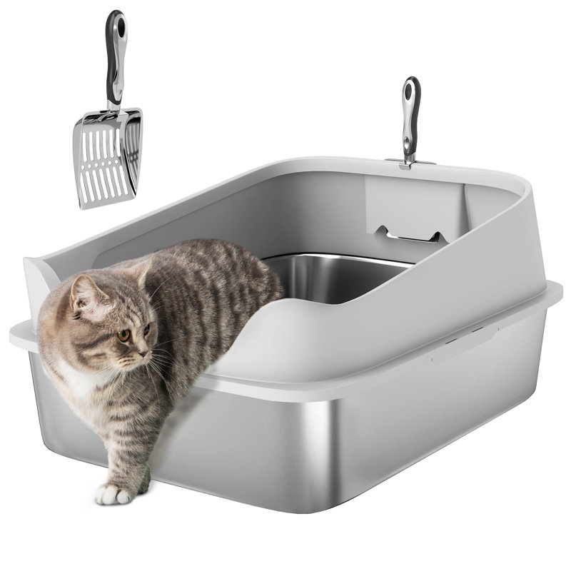 Stainless Steel, PP Litter Box