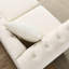 Velours beige 3 + 3 - Structure en tissu respirant et doux