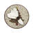 Glass Beads Embroidered Round Placemat