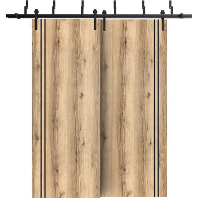 Solid Manufactured Wood Panelled Wood Finish