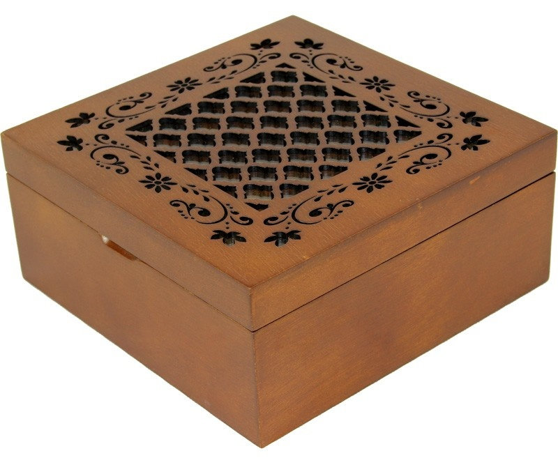 Wood Jewelery Box, Brown