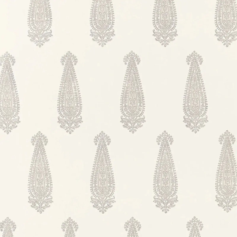 Katara Paisley Wallpaper, Oyster