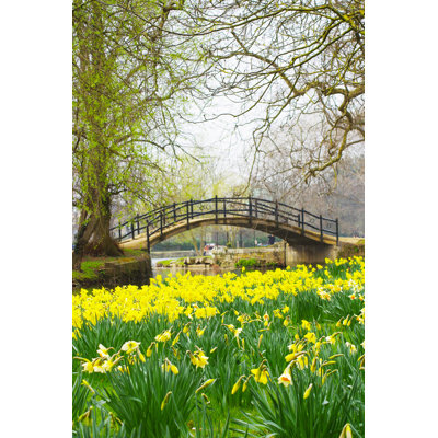 Spring in England 1 Piece Wrapped Canvas Wall Art