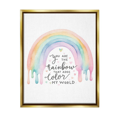 «Dripping Inspirational Rainbow» par Amanda Greenwood sur