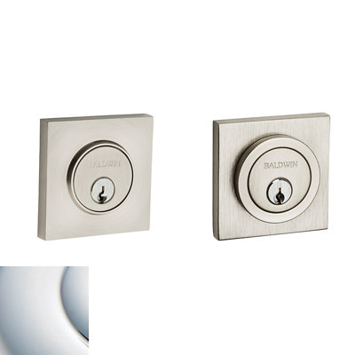 Contemporary Square Double Cylinder Deadbolt