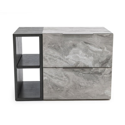 Table de chevet 2 tiroirs Contempo