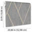 Papier peint à chevrons à texture de bois-1923740830