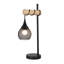 Lampe de fantaisie en métal Saryia