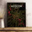 Moscow City Map 1 Piece Wall Art-570646930