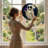 12"H Ghost Crystal Stained Glass Window Panel
