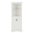 Tall Corner Cabinet With Doors, Open Shelves, Eco-Friendly MDF, Safety Design