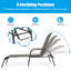Chaise longue simple inclinable 75,5 po Ailise