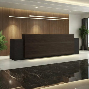 110.23” Elegant Writing Desk, Computer Table & Front Desk