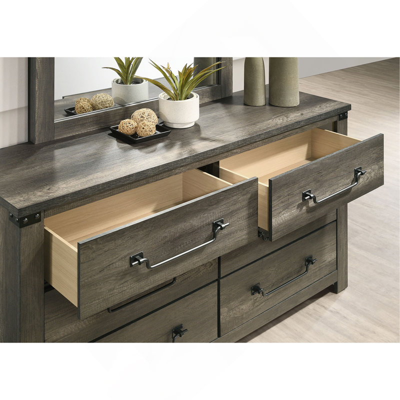 Table de chevet rustique en bois de mélamine 1pc