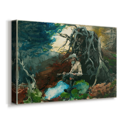The Adirondack Guide (or The Fallen Tree)-Winslow Homer-Gallery Wrapped Canvas-1894