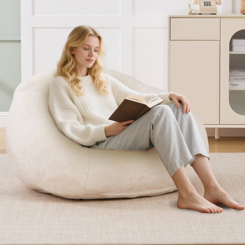 Fauteuil d'appoint 40 po, Beige