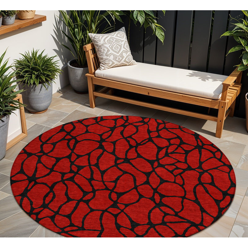 Tapis rond 8 po