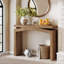 Console de 39,4 po avec plateau de table de 1,97 po d'épaisseur et petite console d'entrée pour le couloir, le vestibule, le salon-516670316-513791608