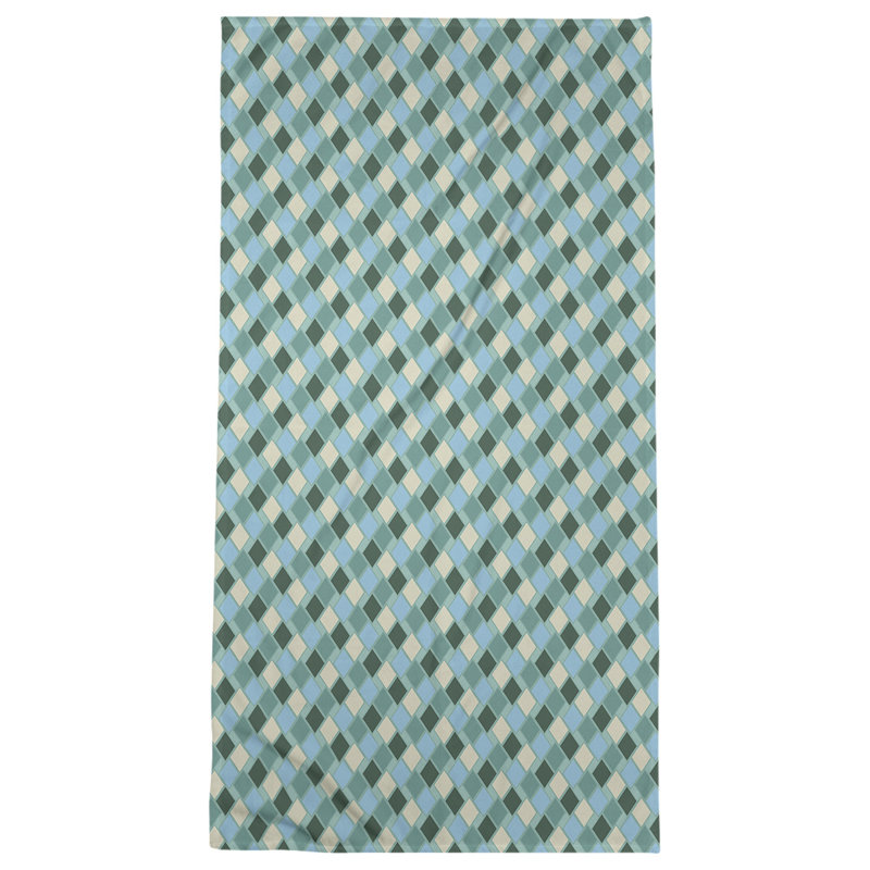 Katelyn Elizabeth Bath Towel, Green/Teal